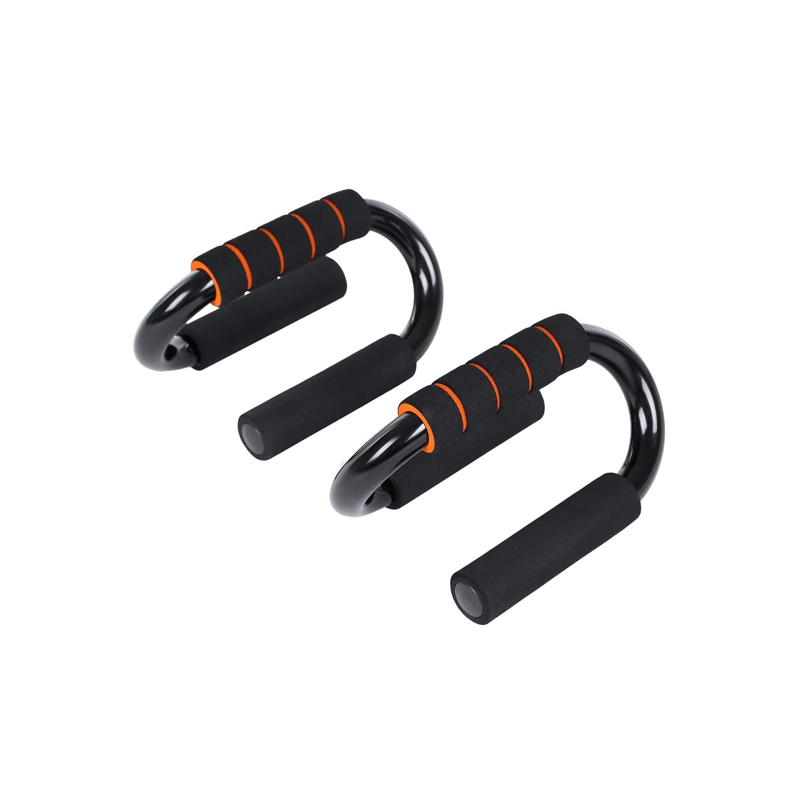 Pushup Stands – Foam – Black – Non-Slip Grip Handles