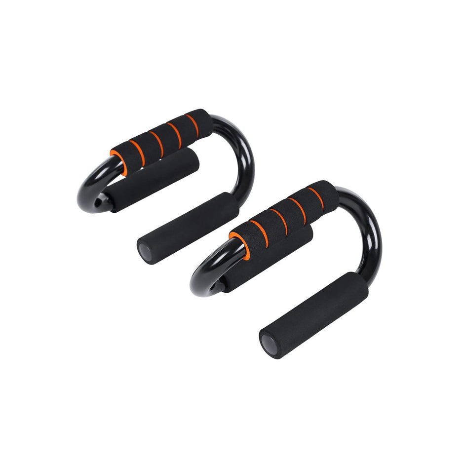 Pushup Stands – Foam – Black – Non-Slip Grip Handles