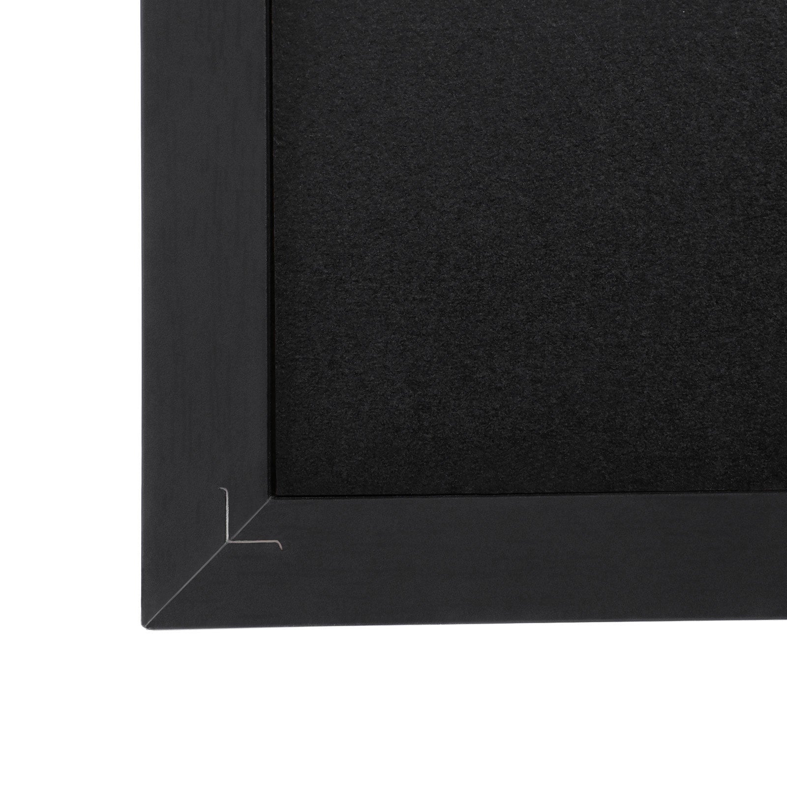 Picture Frame Set – Rigid Plastic – Black – 10 Pieces in Various Sizes