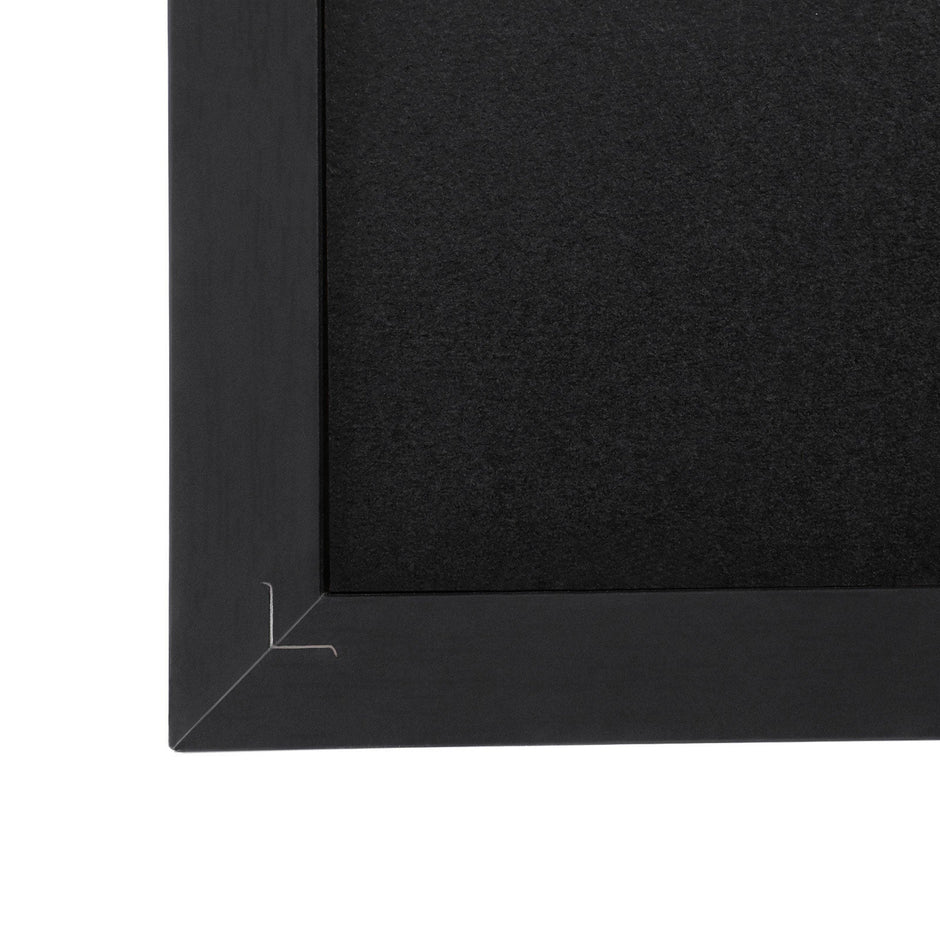 Picture Frame Set – Rigid Plastic – Black – 10 Pieces in Various Sizes