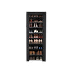 Shoe Rack – Fabric and Metal – Black – 10 Tiers for 27 Pairs of Shoes