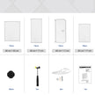 Interlocking Storage Unit – Wood – White – 12 Cube Design for Versatile Organization