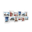 Photo Frame Collage – Wood – White – Holds 12 Photos (4