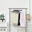 Velvet Trouser Hangers – Velvet – Grey – Non-Slip with Bar and Clips, 360 Rotating Hook
