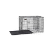 Dog Cage – Metal – Black – Folding Design with 2 Doors and Tray, XXXL 48