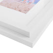Picture Frame Set – Glass Front and MDF – White – A4 and 5x7 Inch Sizes