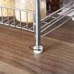 2-Tier Countertop Organiser – Metal – Silver – Includes Cutlery Holder and Hooks