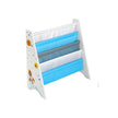 Kids Bookcase – Wood – White – Space-Saving Design with Anti-Tip Kit