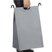 Laundry Cart – Fabric – Beige – 3 Removable Baskets on Wheels