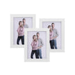 Collage Picture Frame Set – MDF – White – Includes 3 Frames for 5