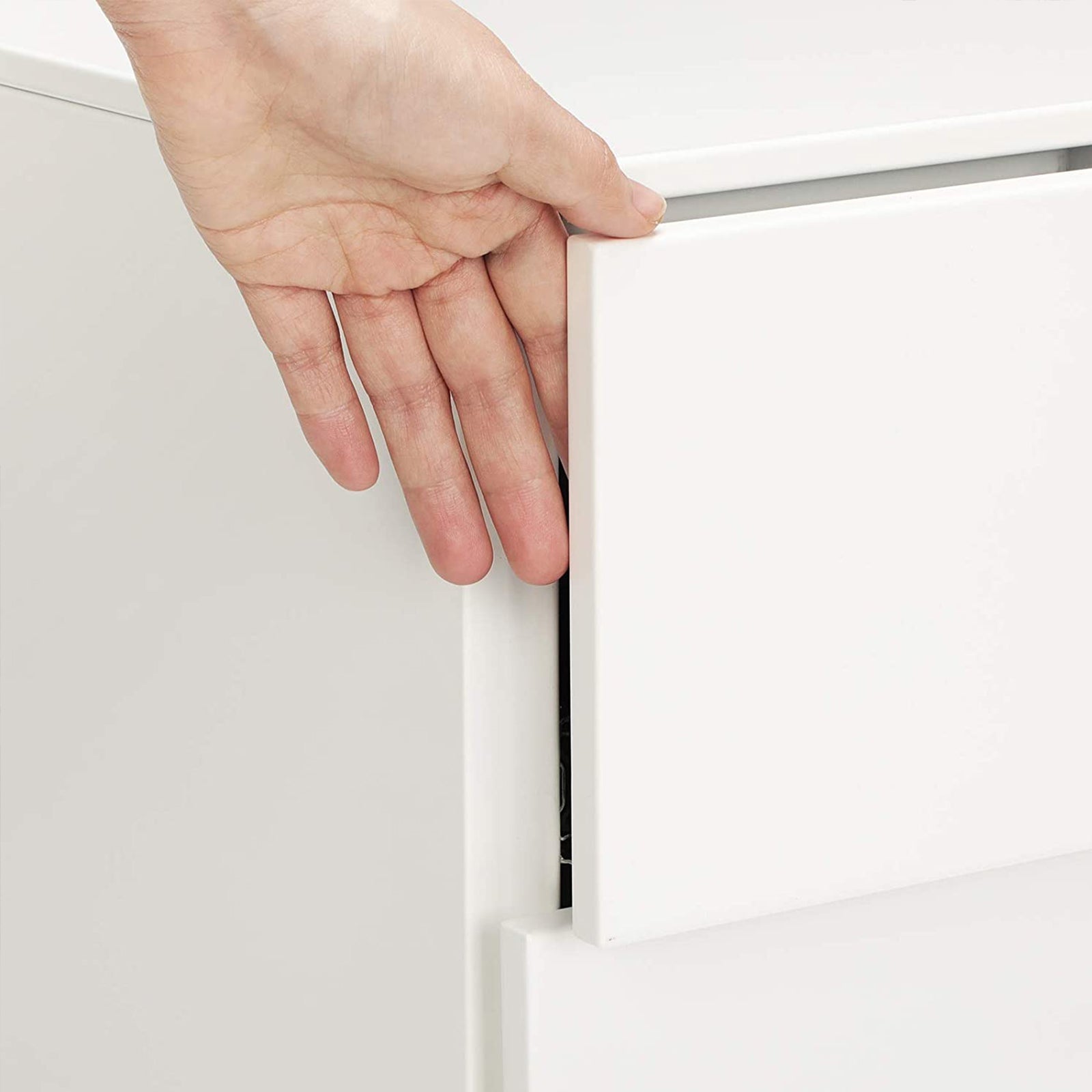 Mobile File Cabinet – Metal – Matte Black – Lockable, 3 Drawers, Pre-Assembled