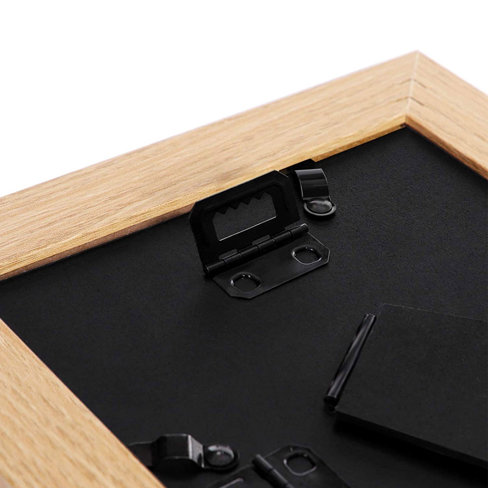 Picture Frame Set – Wood – White, Grey, Brown – Table and Wall Display for 4 x 6 and 5 x 7 Inch Photos