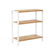 3-Tier Storage Shelf – Bamboo – Natural – Multifunctional Design for Hallway, Bathroom, Kitchen, Living Room