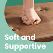 Foldable Ottoman Bench – Fabric – Brown – 300 kg Capacity with Storage
