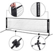 Portable Tennis and Badminton Net – Durable Material – Adjustable Height – 3 m Length with Stand