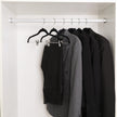 Pants Hangers – Velvet – Grey – 30 Pack with Clips and 360 Rotating Hook