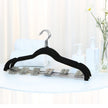 Pants Hangers – Velvet – Grey – 30 Pack with Clips and 360 Rotating Hook