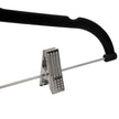 Pants Hangers – Velvet – Grey – 30 Pack with Clips and 360 Rotating Hook