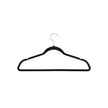 Velvet Hangers Set – Velvet – Black – 30 Thin and Durable Hangers with 360° Swivel Hooks