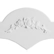 Dressing Table – Wood – White – 4 Drawers with Heart-Shaped Mirror and Stool