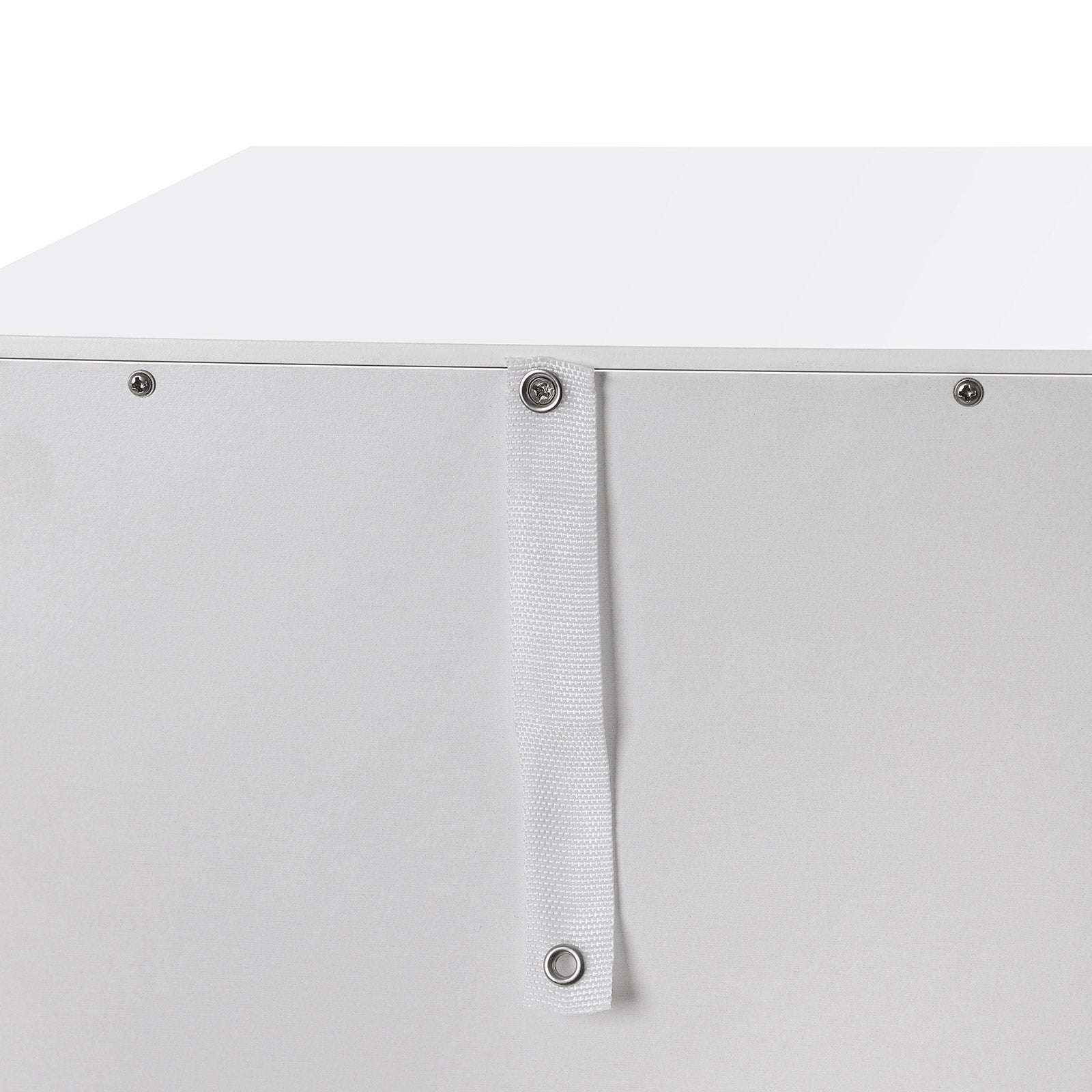 Storage Cabinet – Engineered Wood – Grey – Freestanding with 4 Drawers