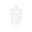 4 Tier Jewellery Stand – Metal – White – Elegant Design