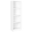 4 Tier Bookcase – Wooden – Oak – Adjustable Shelves