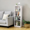 4 Tier Bookcase – Wooden – Oak – Adjustable Shelves