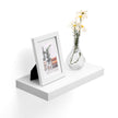 Floating Shelf – MDF – Rustic Brown – 40 cm Wall Mounted Display Storage