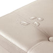 Large Faux Leather Ottoman – Beige – Storage Toy Chest – Max Load 300 kg