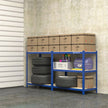 5-Tier Storage Rack – Steel – Silver – Adjustable Shelves, Max Load 875 kg (Set of 2)
