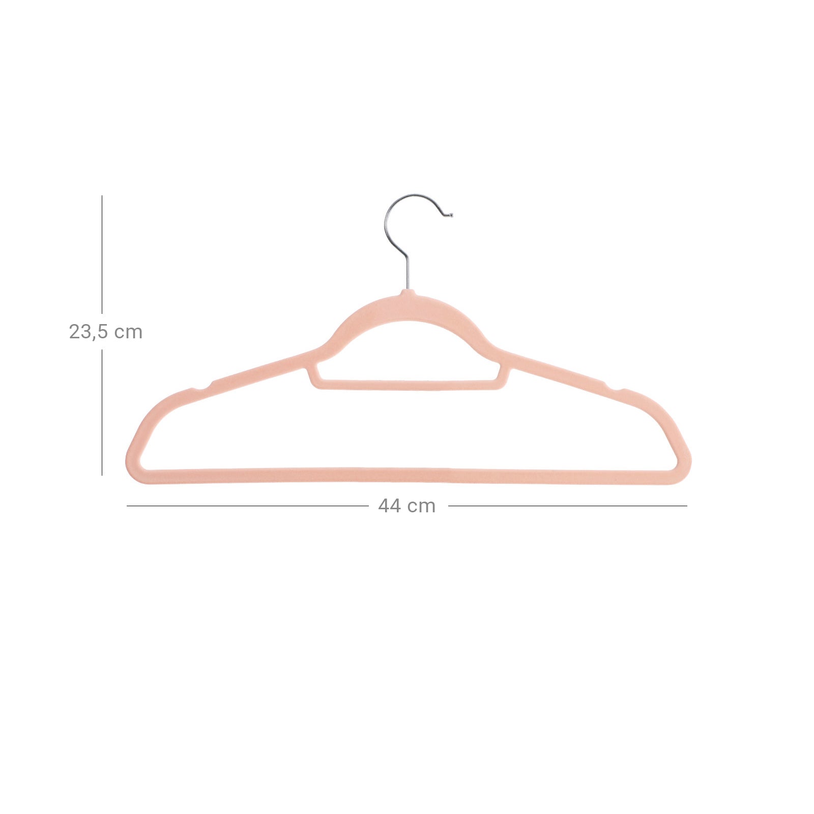 Velvet Hangers – Ultra Thin – Black – 50 Pack with Non-Slip Design and 360 Degree Swivel Hook