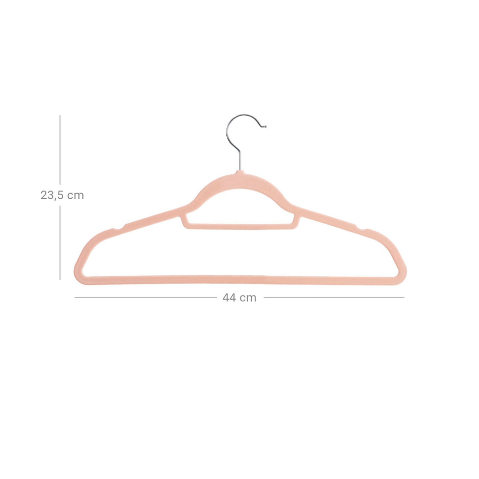 Velvet Hangers – Ultra Thin – Black – 50 Pack with Non-Slip Design and 360 Degree Swivel Hook