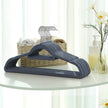 Velvet Hangers – Ultra Thin – Black – 50 Pack with Non-Slip Design and 360 Degree Swivel Hook
