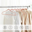 Velvet Hanger Set – Velvet – Pink – 50 Thin and Durable Hangers with 360° Swivel Hooks