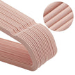 Velvet Hanger Set – Velvet – Pink – 50 Thin and Durable Hangers with 360° Swivel Hooks
