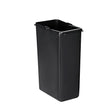 Large Trash Can – Stainless Steel – Silver – 54L with Inner Barrel and Pedal Function