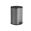 Trash Can – Steel – Grey – 5L Capacity with Inner Bucket and Soft Closure