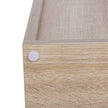 3-Tier Storage Shelf – Wood – White – 6 Compartments