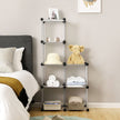 6-Cube Storage Organizer – Plastic – White – Interlocking Design