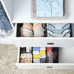 Drawer Organisers – Fabric – Pink – Set of 6 Foldable Containers for Underwear and Accessories