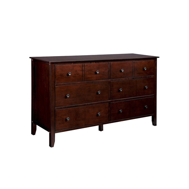 6-Drawer Chest – Solid Wood – Espresso – Versatile Storage Unit for Bedroom and Living Room