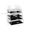Makeup Organiser – Acrylic – Clear – 6-Drawer Cosmetic Storage Case