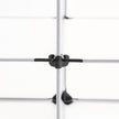 Cube Organizer – Plastic – White – 6 Tiers with Dividers
