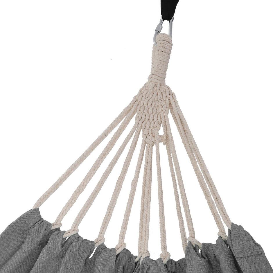 Hammock – Cotton – Multicolor – Portable, 300 kg Load Capacity, 210 x 150 cm