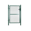 Garden Gate – Galvanized Steel – Green – Sturdy, Lockable Design, 87 x 150 cm