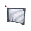 Garden Gate – Galvanized Steel – Green – Sturdy, Lockable Design, 87 x 150 cm