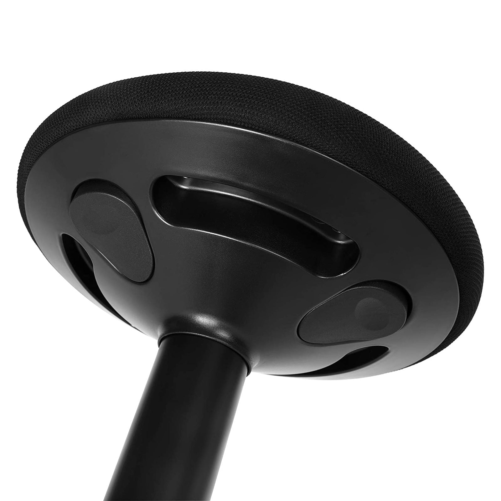 Ergonomic Wobble Stool – Metal – Black – 360° Swivel, Adjustable Height 60-85 cm, No Assembly Required