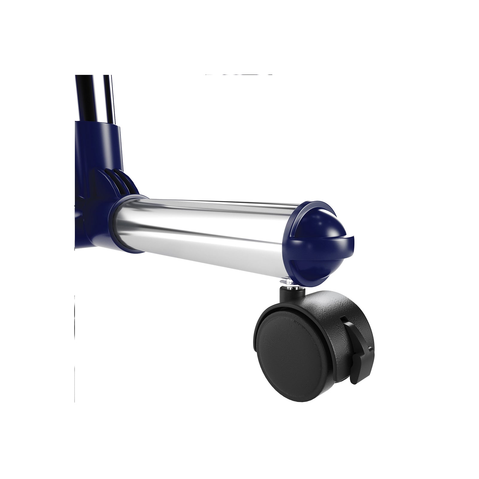 Adjustable Garment Rack – Stainless Steel – Grey – With Wheels and Additional Coat Hook