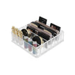 Makeup Organiser – Acrylic – Transparent – 7 Adjustable Shelves